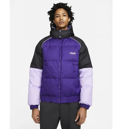 Куртка чоловіча Nike Lebron MenS Down Basketball Jacket Violet/Black DQ6140-547
