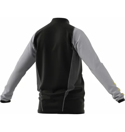 Олимпийка мужская Adidas Jacket Tiro23 C Tr Jkt Black/Grey HU1306