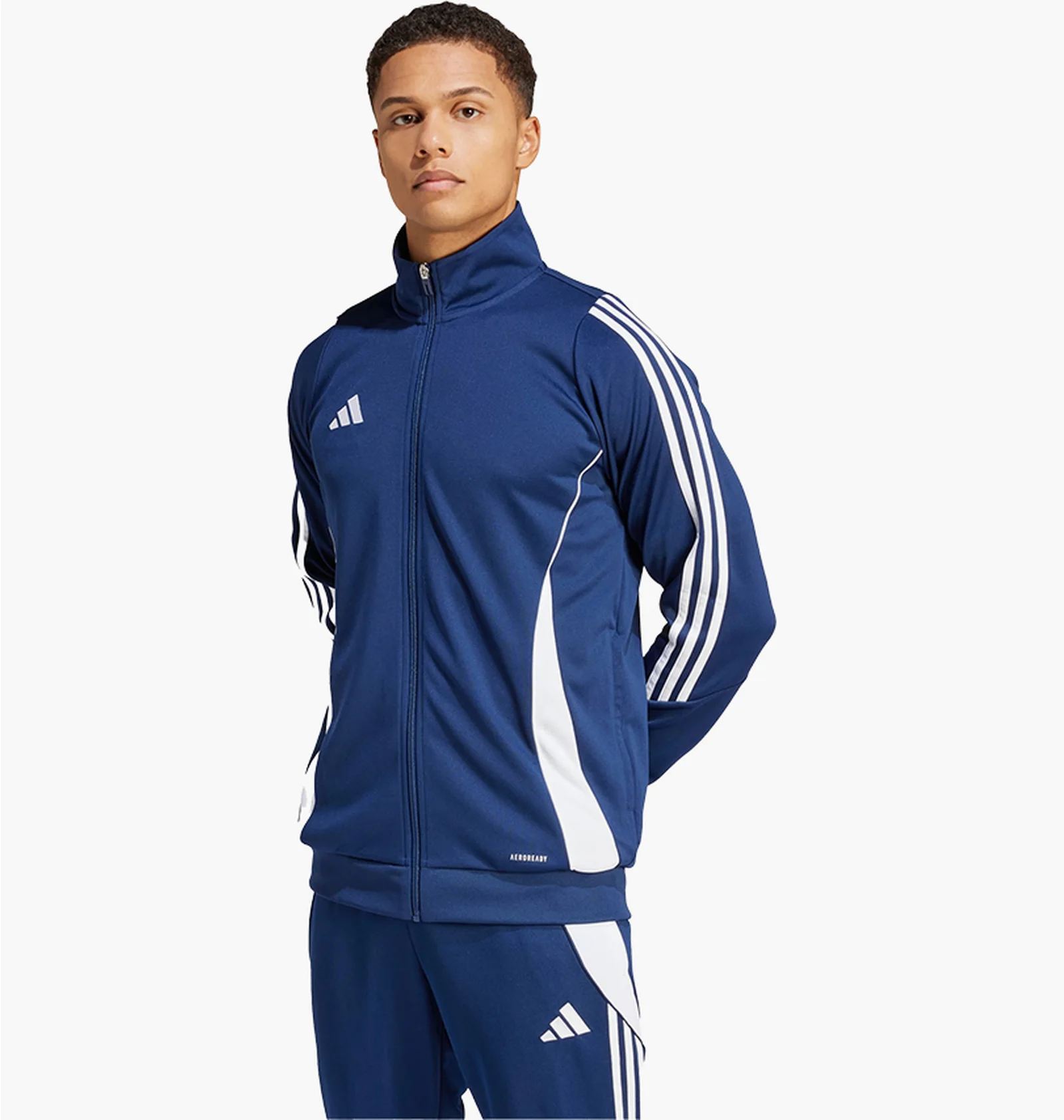 ᐉ Олимпийка мужская Adidas Tiro 24 Training Jacket Blue IR7498