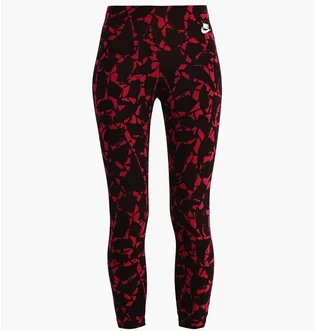 Леггинсы женские Nike Nsw Lggng Crop Iceburg Black/Red 803987-620