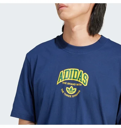 Футболка чоловіча Adidas Vrct Short Sleeve T-Shirt Blue IS0184