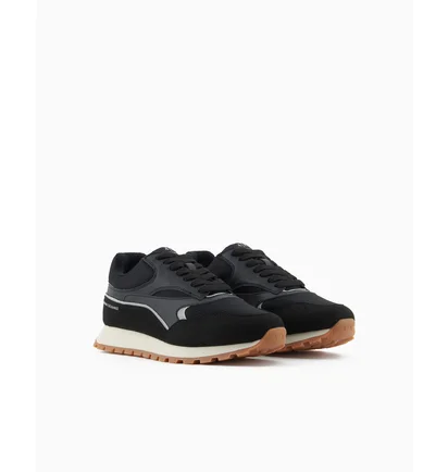 Кроссовки мужские Armani Exchange Chunky Sneakers Black XUX230-XV867-K001