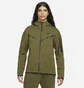 Толстовка чоловіча Nike Sportswear Tech Fleece Olive CU4489-326