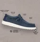 Кросівки чоловічі Hey Dude Wally Stretch Sox Blue HD41898-410-40