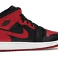 Кроссовки детские Air Jordan Air 1 Mid Red/Black 554725-074