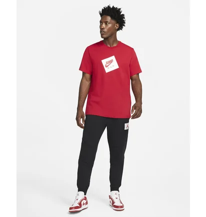 Футболка чоловіча Air Jordan Jumpman Box Red Dd0963-687