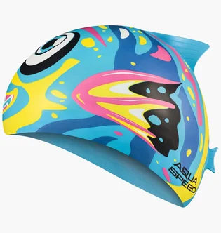 Шапочка для плавания детская Aqua speed Zoo Fish 8688 Multi 115-01-FISH
