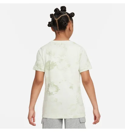 Футболка детская Nike K Nsw Tee Club Ssnl Aop Beige FN9612-022
