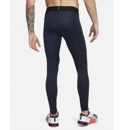 Легінси чоловічі Nike Pro MenS Dri-Fit Fitness Tights Blue FB7952-451