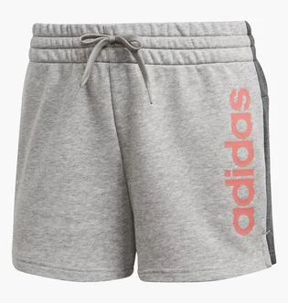 Шорти жіночі Adidas Essentials Linear Logo Grey DU0673