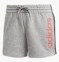 Шорты женские Adidas Essentials Linear Logo Grey DU0673