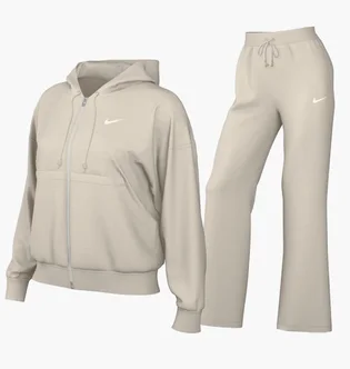 Спортивний костюм жіночий Nike Nsw Phoenix Oversized Fleece White DQ5758-104__DQ5615-104