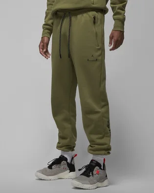 Штаны мужские Air Jordan M J 23E Flc Pant Green Dq8088-378