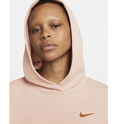 Худи унисекс Nike W Nsw Swsh Flc Hoodie Pink Dm6201-601