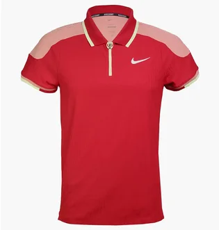Поло мужское Nike Court Slam Dri-Fit Adv Tennis Red FD5128-687