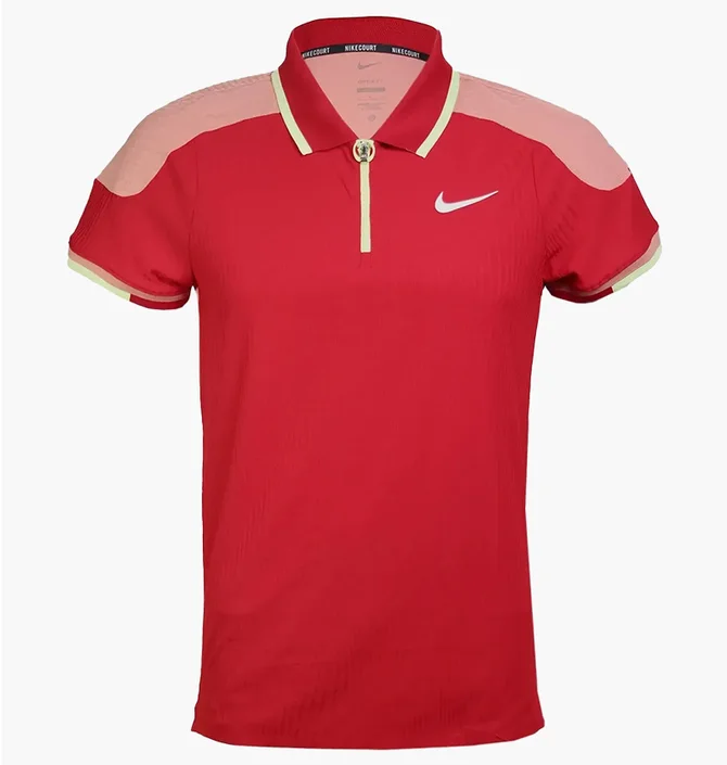 Поло мужское Nike Court Slam Dri-Fit Adv Tennis Red FD5128-687