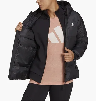 Куртка жіноча Adidas Hooded Jacket Sportswear W 11.11 Bb Down Black H14172