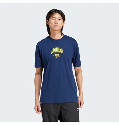 Футболка чоловіча Adidas Vrct Short Sleeve T-Shirt Blue IS0184