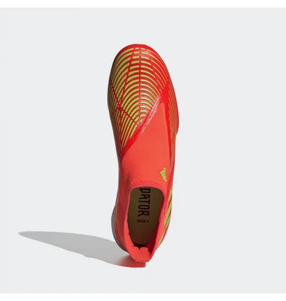Сороконіжки унісекс Adidas Predator Edge.3 Laceless Turf Soccer Shoes Red Gv8533