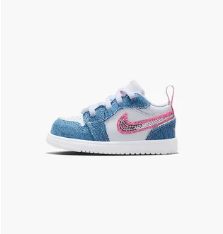 Кроссовки детские Air Jordan 1 Low Alt Se (Td) Grey/Blue HQ2002-400