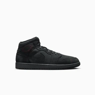 Кроссовки мужские Air Jordan 1 Mid Se Craft Monochrome Black FD8634-001