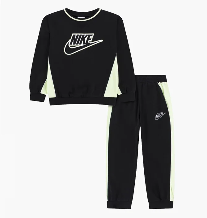 Спортивний костюм дитячий Nike French Terry Black 86N697-023