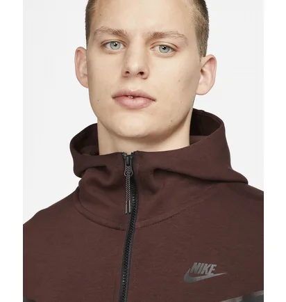 Толстовка мужская Nike Sportswear Tech Fleece Brown Cu4489-227