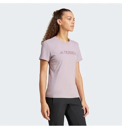 Футболка женская Adidas Terrex Classic Logo T-Shirt Violet IN4668