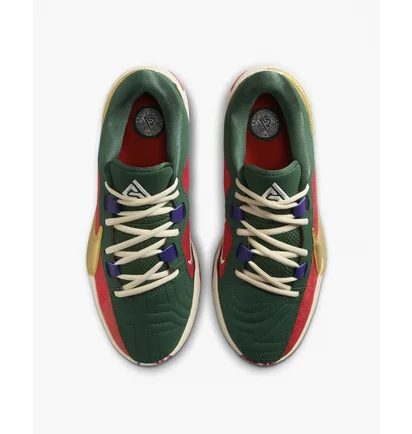 Кросівки унісекс Nike Freak 5 Basketball Shoes Red/Green DZ2944-600