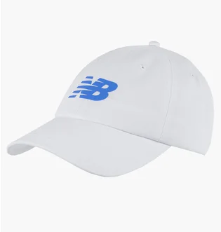 Кепка унисекс New Balance 6 Panel Curved Brim Snap Back V2.0 White Lah13010Wt