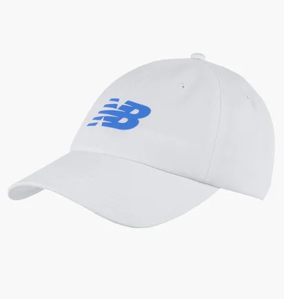Кепка унисекс New Balance 6 Panel Curved Brim Snap Back V2.0 White Lah13010Wt