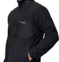 Кофта чоловіча Columbia Fast Trek Overlay Full Zip Fleece Black 2135691010