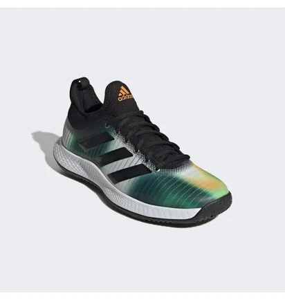 Кросівки чоловічі Adidas Defiant Generation Multicourt Tennis Shoes White/Turquoise GW2974
