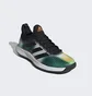 Кросівки чоловічі Adidas Defiant Generation Multicourt Tennis Shoes White/Turquoise GW2974