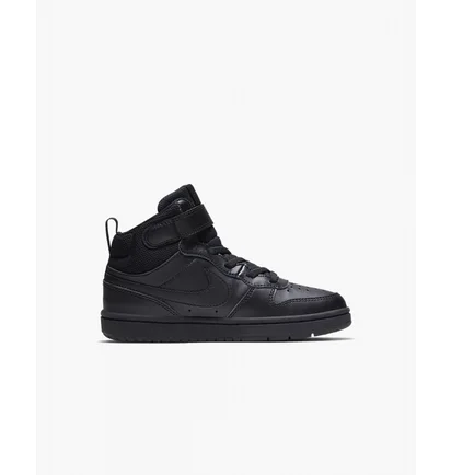 Кросівки дитячі Nike Court Borough Mid 2 (Psv) Black CD7783-001