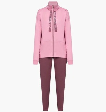 Спортивный костюм женский CMP Tracksuit Pink 33D7446-65CN