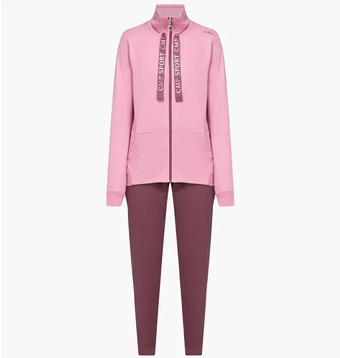 Спортивный костюм женский CMP Tracksuit Pink 33D7446-65CN