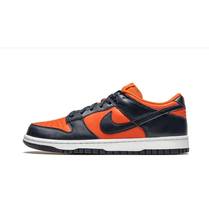 Кроссовки мужские Nike Dunk Low Retro Orange/Black CU1727-800