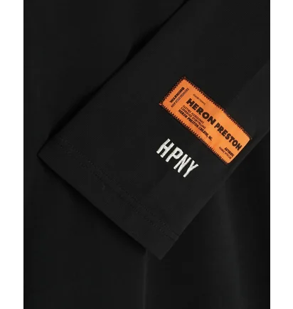 Світшот чоловічий Heron Preston Hpny Embroidered Rollneck Sweater Black HMAB027C99JER0021001