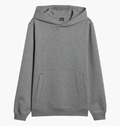 Худі чоловіче 4F Regular Grey 4FRSS26TSWSM2793-24M