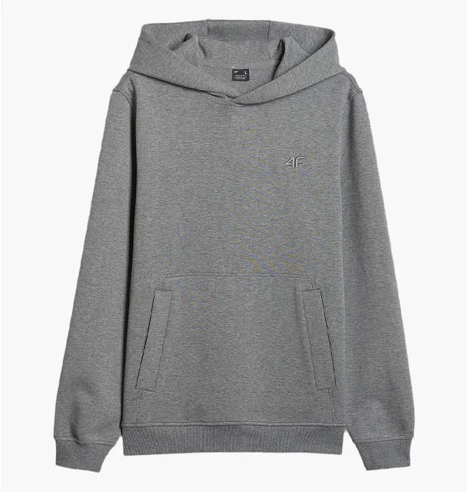 Худі чоловіче 4F Regular Grey 4FRSS26TSWSM2793-24M