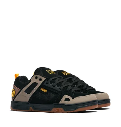Кроссовки унисекс DVS Comanche Black/Beige DVS-A002