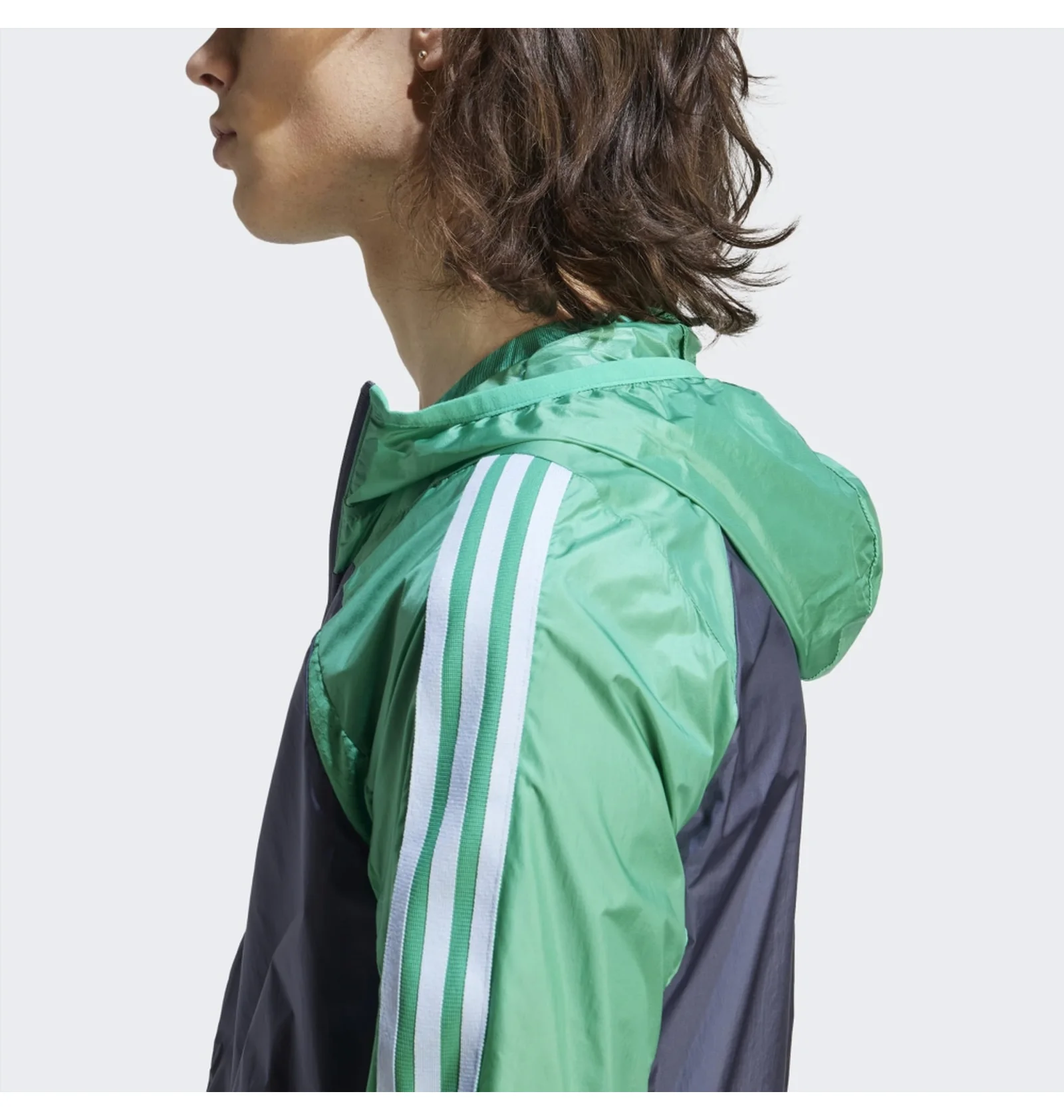 ᐉ Вітровка чоловіча Adidas Tiro Windbreaker Blue/Green HS9785