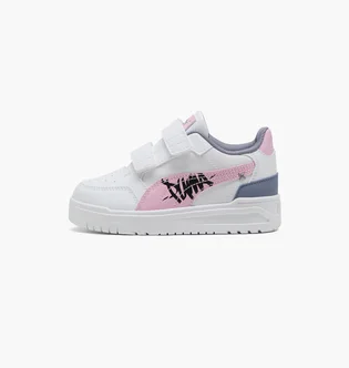 Кросівки дитячі Puma Shuffle Downtown Low Mid 90S White 405035-02