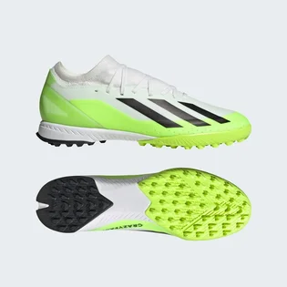 Сороконіжки унісекс Adidas X Crazyfast.3 Turf Shoes White/Green ID9337