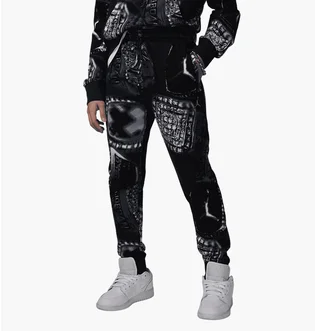 Штаны детские Air Jordan Mvp French Terry Printed Black 95D748-G0T