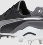 Бутсы унисекс Puma King Ultimate Mxsg Black/Grey 107866-01