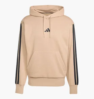 Худі чоловіче Adidas Essentials 3-Stripes Beige JX0695