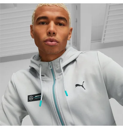 Куртка мужская Puma Mercedes-Amg Petronas Motorsport Hooded Jacket Grey 538460-02