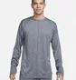 Лонгслів чоловічий Nike Yoga MenS Dri-Fit Crew Top Grey FB7775-065